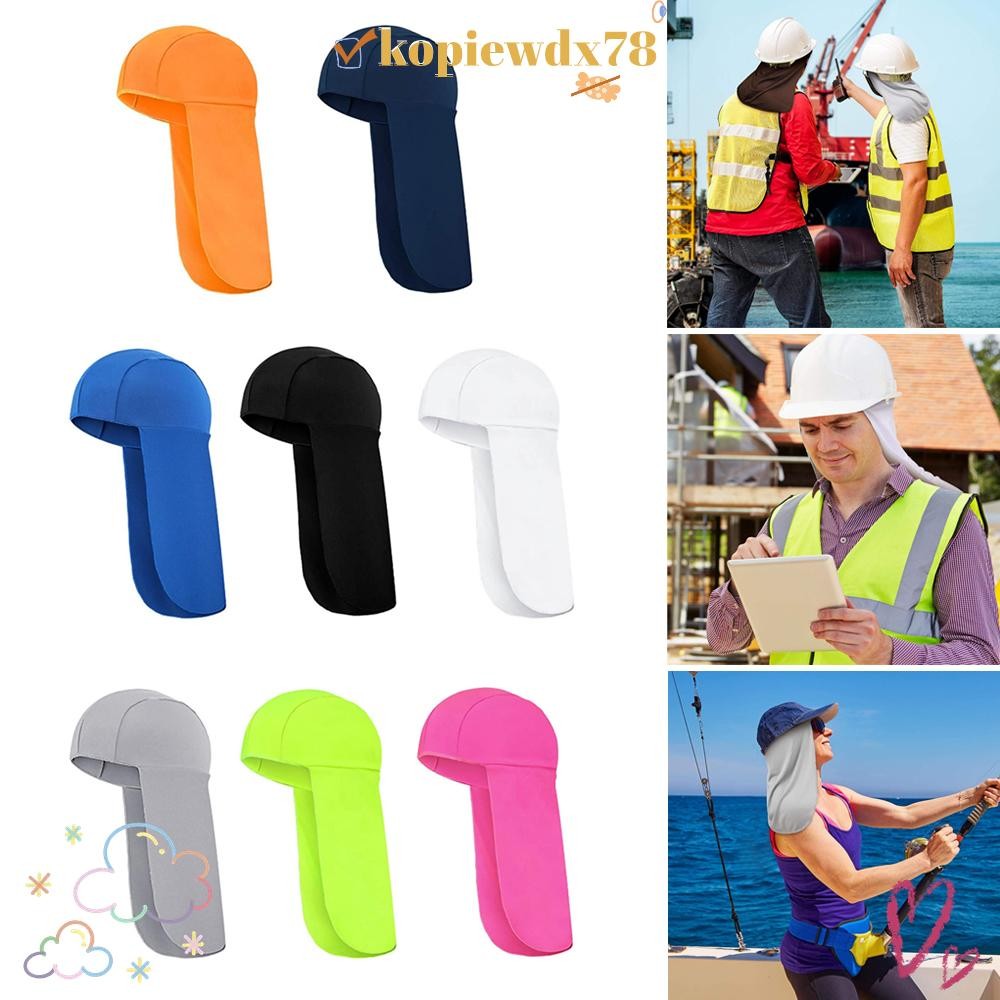 KOPIEWDX78 Sun Shade Fishing Cycling Mũ làm mát vành rộng