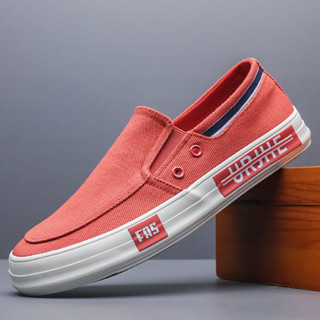  Giày Lười Vải Nam Shanbu Mẫu Mới 2025 Chất Liệu Vải Bố Thoáng Khí Đế Cao Su Mềm Chống Trơn Mã 25815 