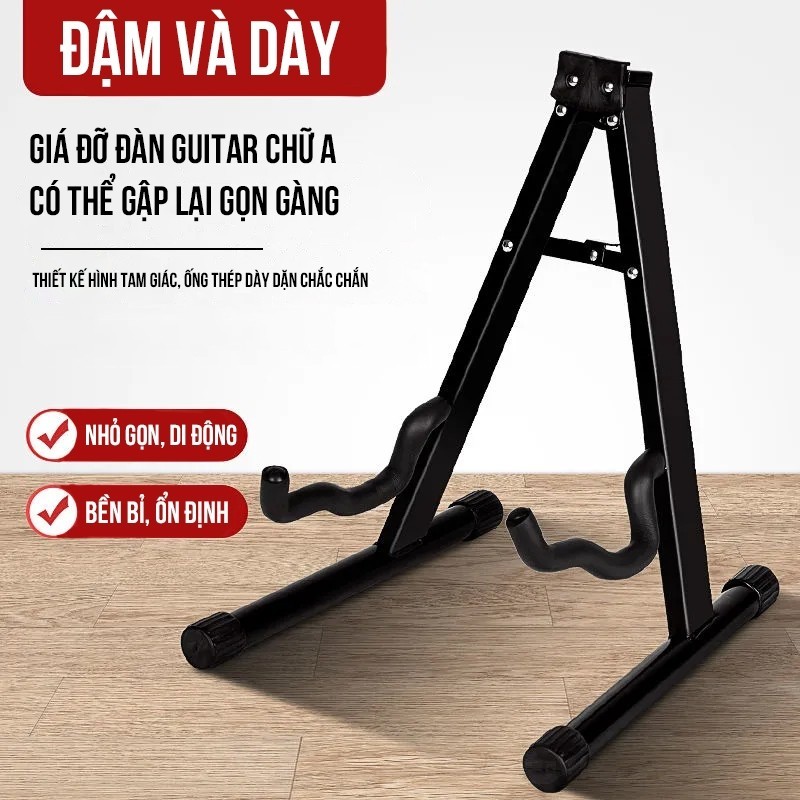 Giá Đỡ Đàn guitar Chống Trượt Có Thể Gấp Gọn Tiện Dụng