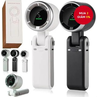 Quạt làm mát di động 3600mAh 5 tốc độ 180° Quạt Mini Turbo cầm tay dành cho du lịch / văn phòng