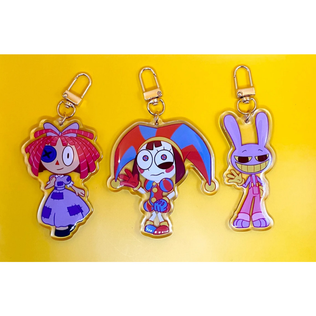 Digital Circus Keychains