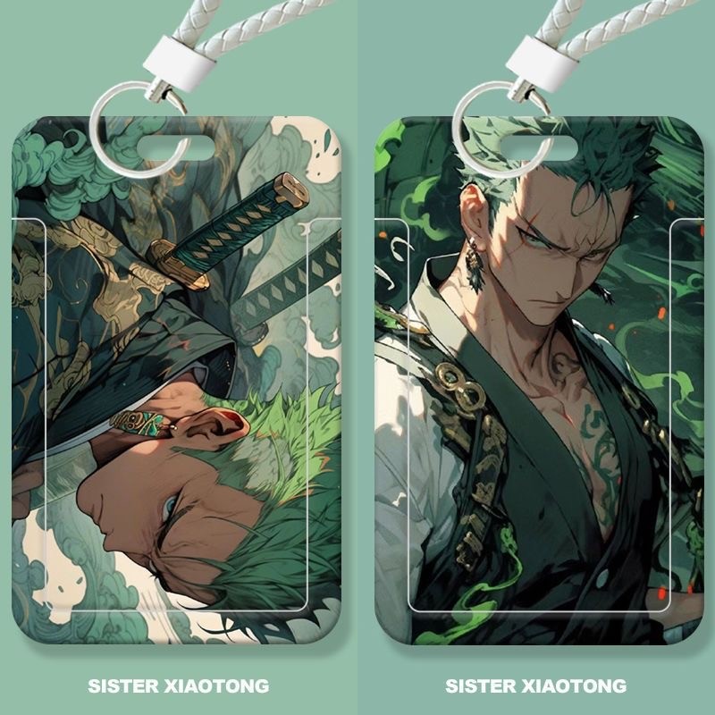 * Hàng có sẵn * Hộp đựng thẻ One Piece Luffy Gear 5 Nika Zoro Hộp đựng thẻ ID sinh viên Hộp đựng thẻ