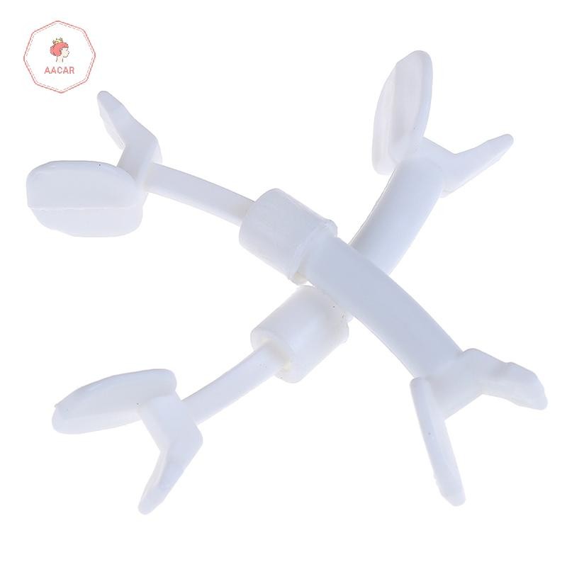 AACAR 2 Chiếc Slim Mouth Piece Face Flex Smile Cheek Toner Facial Trainer Toning Tool *