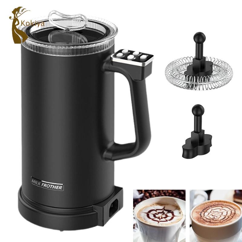 Máy tạo bọt sữa điện 11.8oz / 350ml Làm bọt sữa ấm cho Latte Macchiato