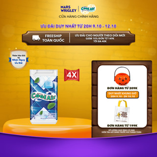 Combo 4 Kẹo Sing-Gum Cool Air Fresh Cube - Hương Bạc Hà 40g