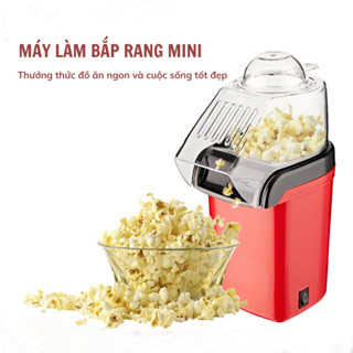 Máy Làm Bỏng Ngô Mini Bằng Điện, Làm Bỏng Nhanh, Không Dầu Mỡ, Dễ Vệ Sinh, Dùng Tại Nhà