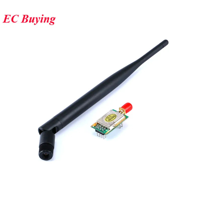 L24L01-D03 Khoảng cách 1000m mét NRF24L01 + PA + LNA Mô-đun không dây NRF24L01P chính hãng có ăng-te