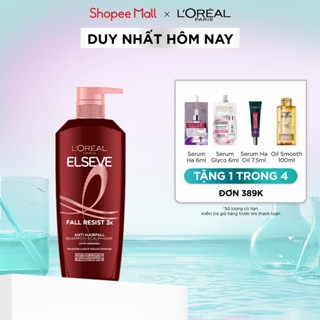 Dầu Gội L'Oréal Paris Elseve Fall Resist 3x Giảm Gãy Rụng Tóc 620ml