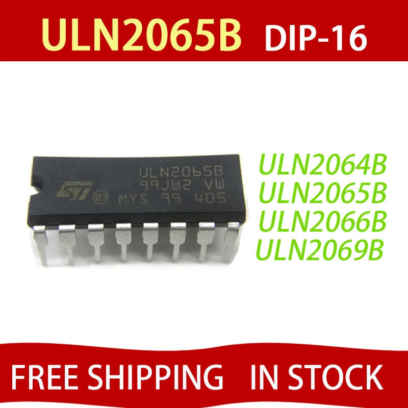 5 chiếc ULN2064B ULN2064 2064B ULN2065B ULN2066B ULN2069B ULN2069 ULN2066 ULN2065 DIP-16 chip ic