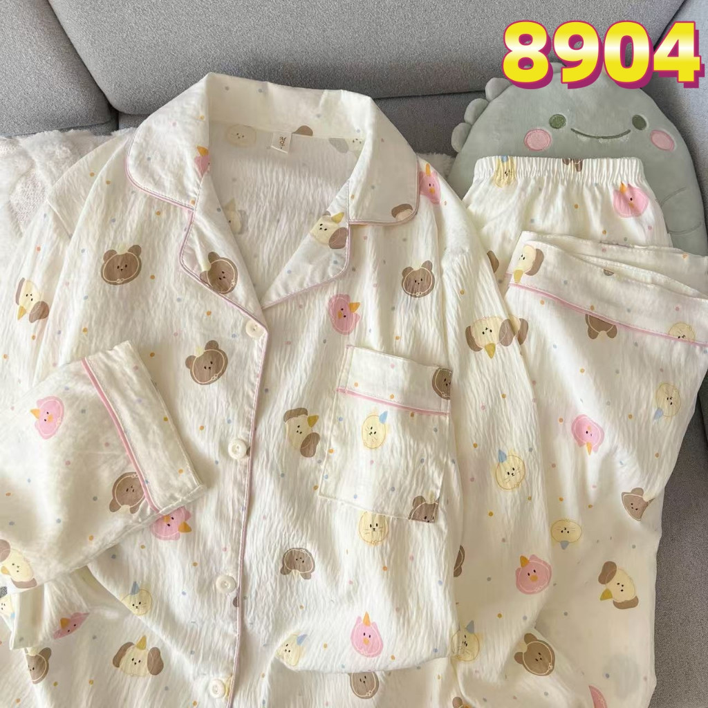 Đồ ngủ nữ dài tay Pijama thoải mái