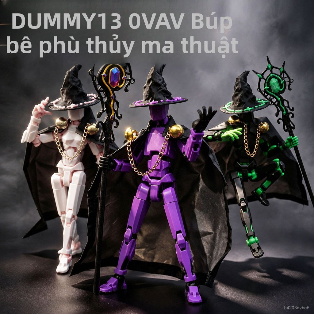 Mô hình Dummy 13 3D Printing nhiều khớp siêu di động robot mô hình lắp ráp đồ chơi giáo dục thông mi