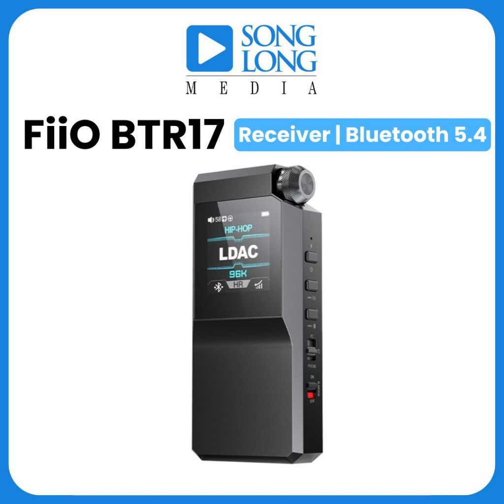 Thiết bị giải mã âm thanh Bluetooth DAC/Amp FiiO BTR17 - Chính hãng phân phối