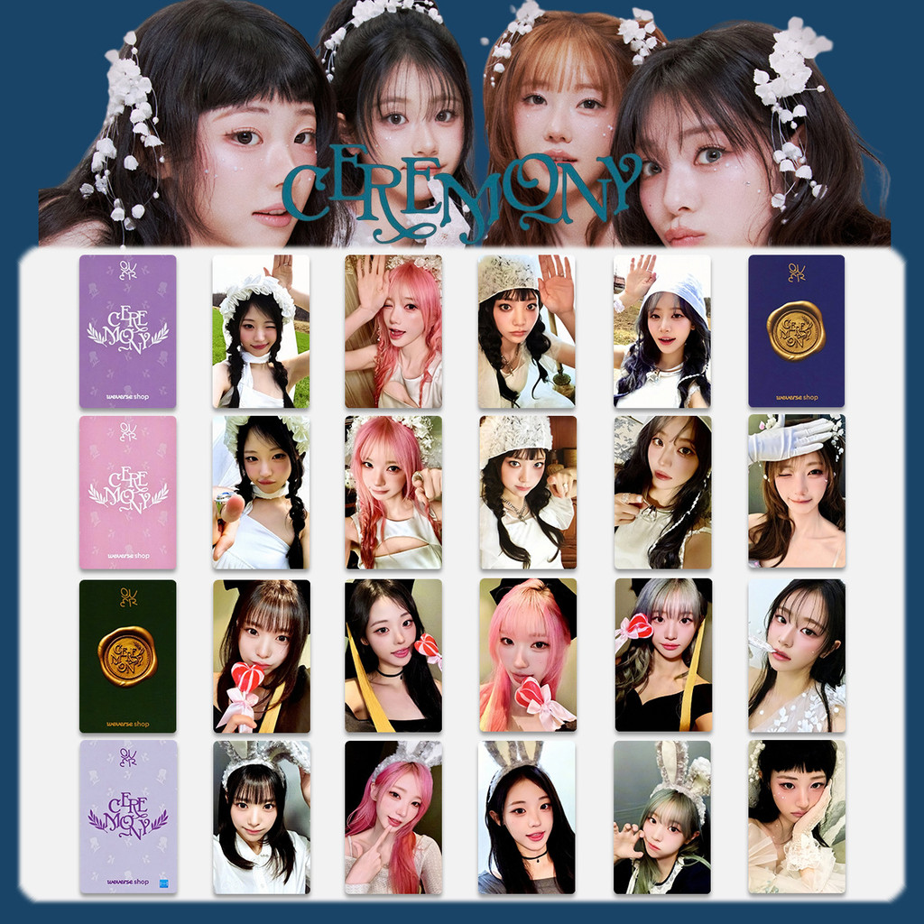 4 QWER Lễ Lomo Cards Bawige WVS Sinh 2 Rock POP-UP MANITO TBH FAKE IDOL Thuật toán Blossom Harmony t