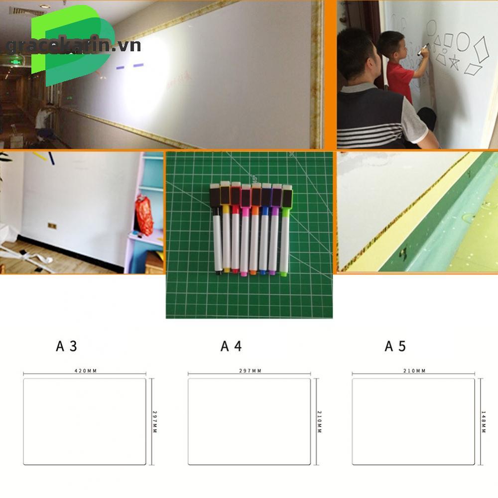 Fridge Magnet Easily Clean Magnet Memo Board Note Board Magnetic Message Board