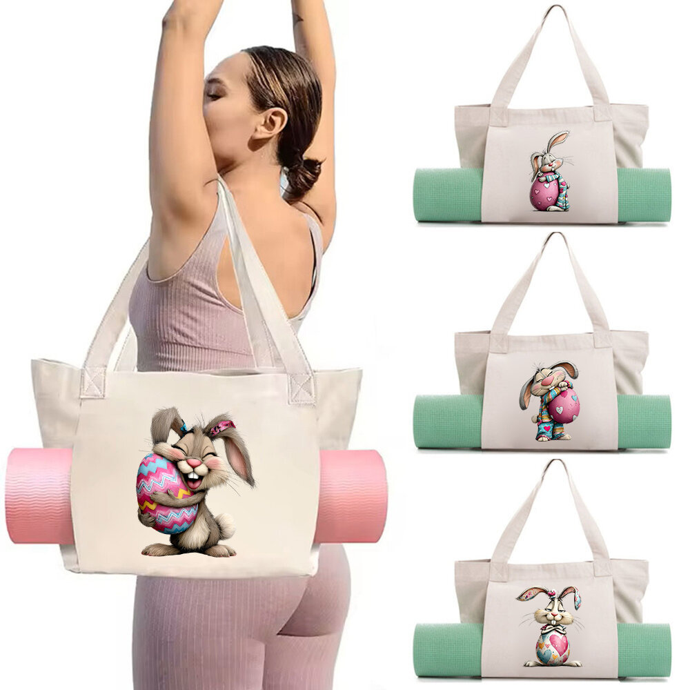Túi vải bố tập yoga Canvas Yoga Bag Yoga mat storage Gym Workout Bag Carry Yoga Mat & Accessories Hu