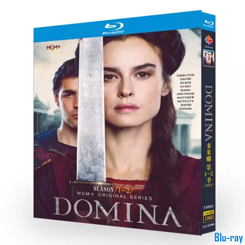 [THƯƠNG HIỆU MỚI SEALED] Phim truyền hình Mỹ Domina Season 1-2 (2023) 3 đĩa Blu-ray đóng hộp