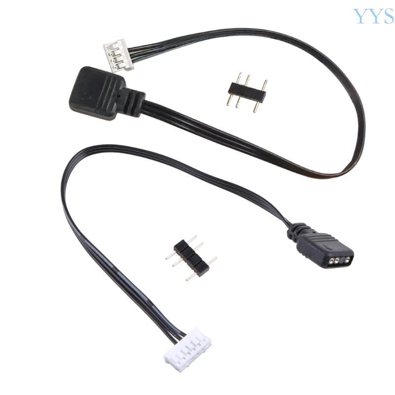 Fan Controller Adapter Cable 4Pin/6Pin to 5V ARGB 3Pin Converter