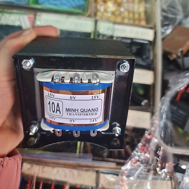 Biến Áp 10A Đối Xứng 24V -15V