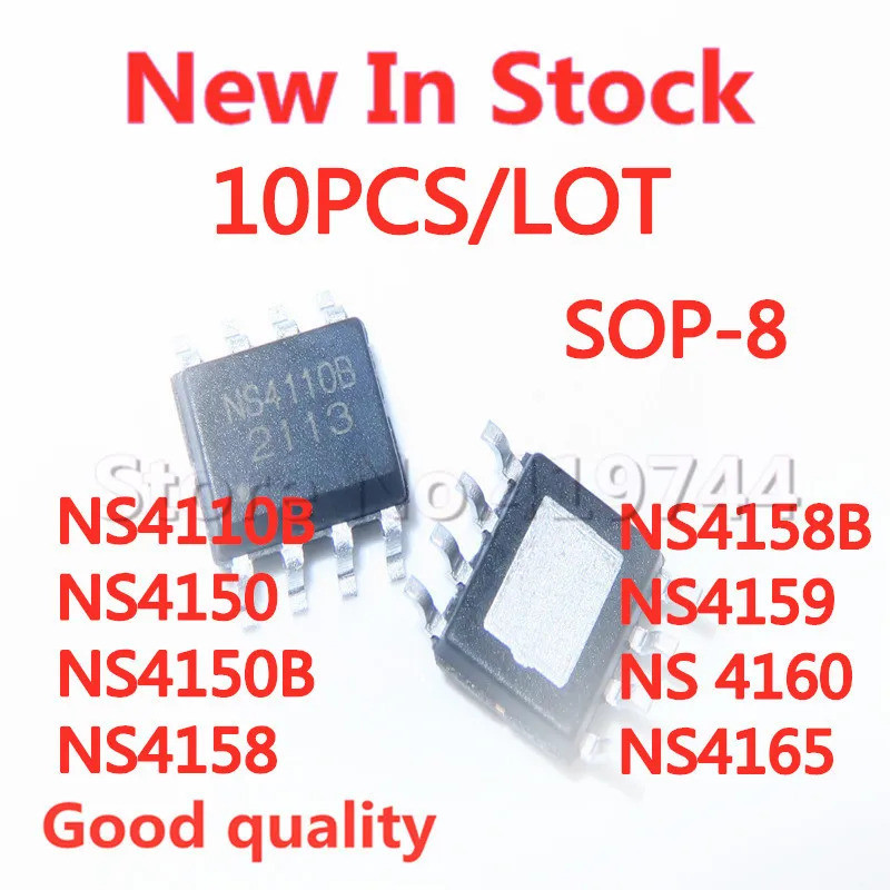 5 CÁI NS4110B NS4150 NS4150B NS4158B NS4158 NS4159 NS4160 NS4165 SOP-8 Bộ khuếch đại công suất âm th