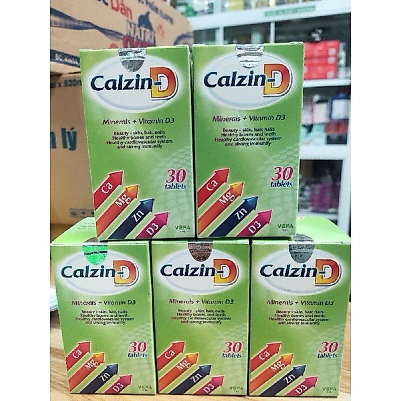 Calzin-D hộp 30v