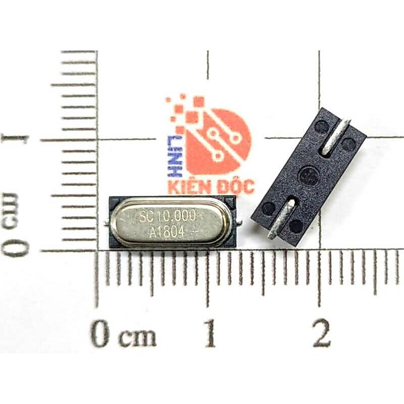 [Combo 10 chiếc] Thạch anh 2 chân dán 10Mhz