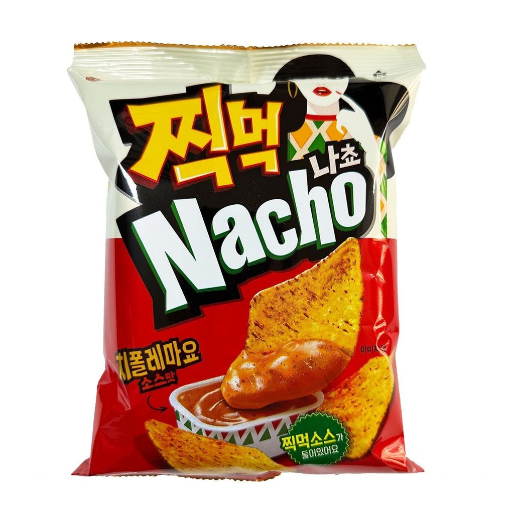 Hương vị phô mai Orion Nacho nhập khẩu Bột ngô cay Tam giác giòn Chips Đồ ăn nhẹ phồng thông thường 