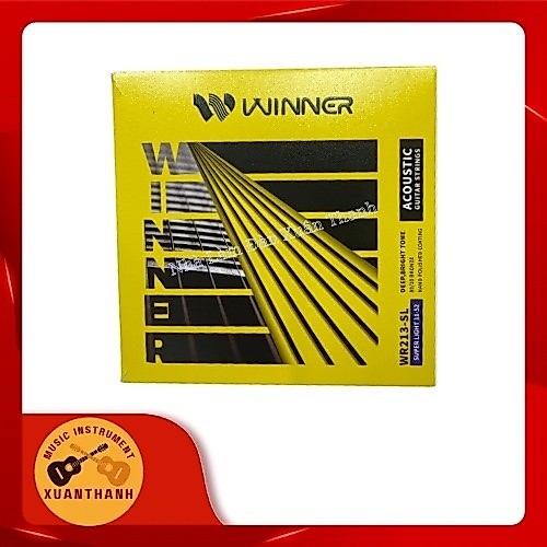 Dây Đàn Guitar Acoustic WINNER Super Light 11-52 WR213-SL Dễ Chơi Âm Thanh Sáng