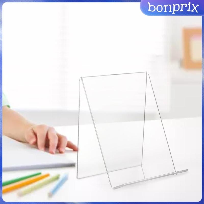 2xBook Display Stand Book Stopper với Led Display Easel cho Workspace Papers Magazine File