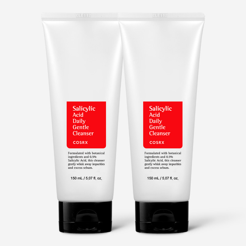 COSRX Salicylic Acid Daily Gentle Cleanser / Oily Skin Cleanser 150ml, 2ea