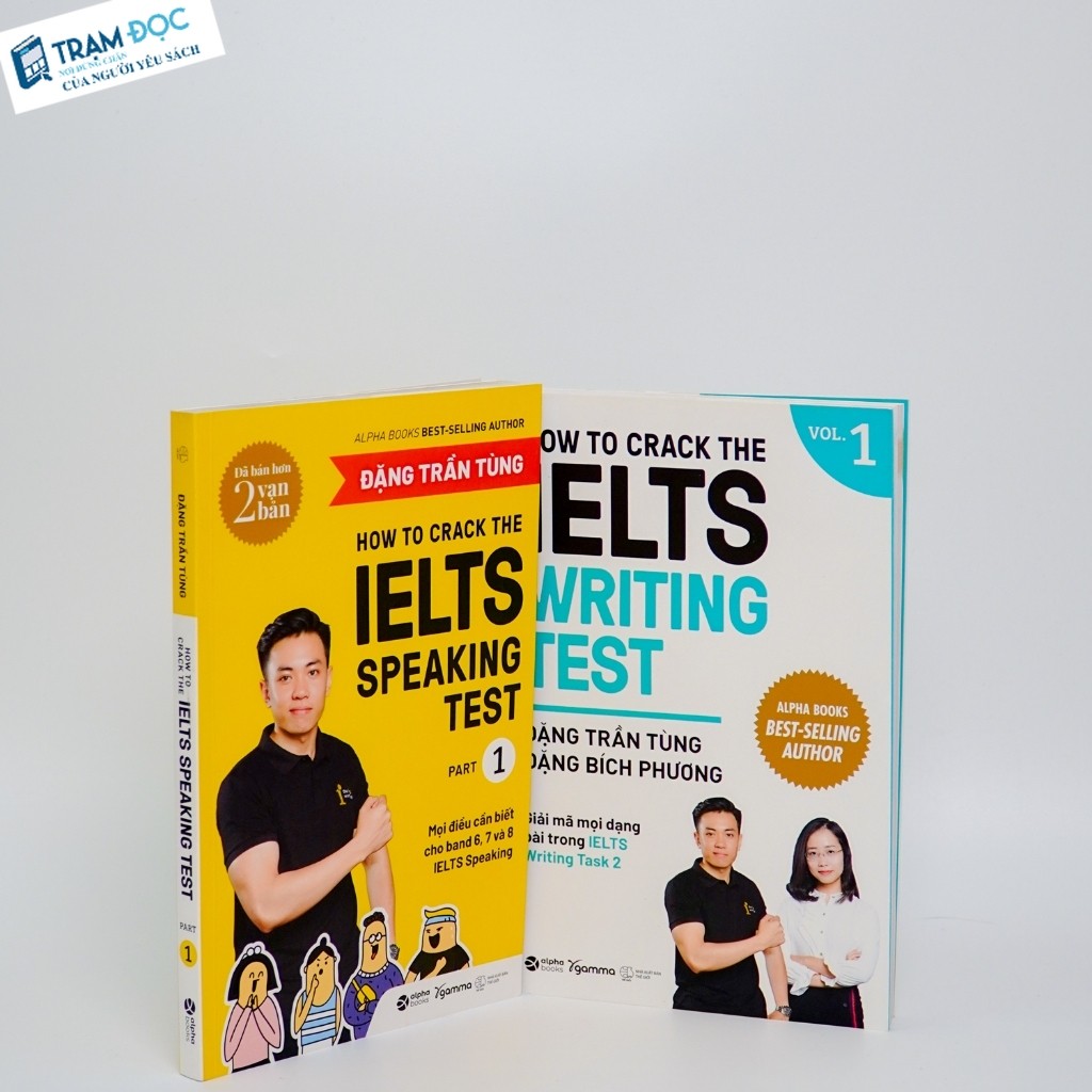 Sách -Combo How To Crack The IELTS Writing Test Vol.1 + How To Crack The IELTS Speaking Test - Part 