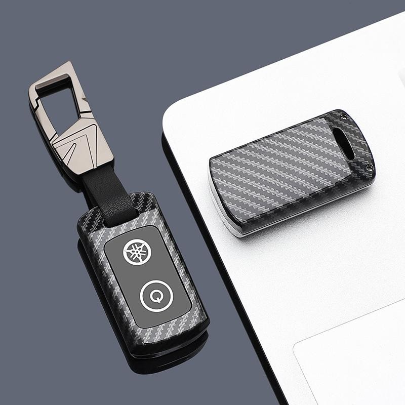 Họa Tiết Sợi carbon Từ Xa Chìa Khóa Dành Cho Xe Yamaha NVX 155 NVX Y16 AEROX S 150 / XMAX 300 / Nmax
