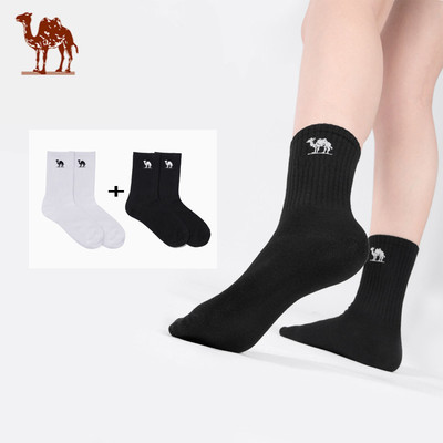 Tất ống giữa thể thao ngoài trời CAMEL CROWN  Khử mùi mỏng mùa hè và thấm mồ hôi