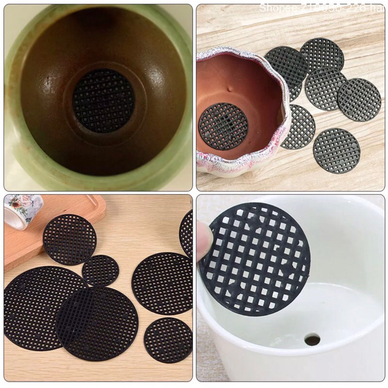Combo 20-30-50-100 miếng lót chậu kích thước 2,5-4,5-7,5cm