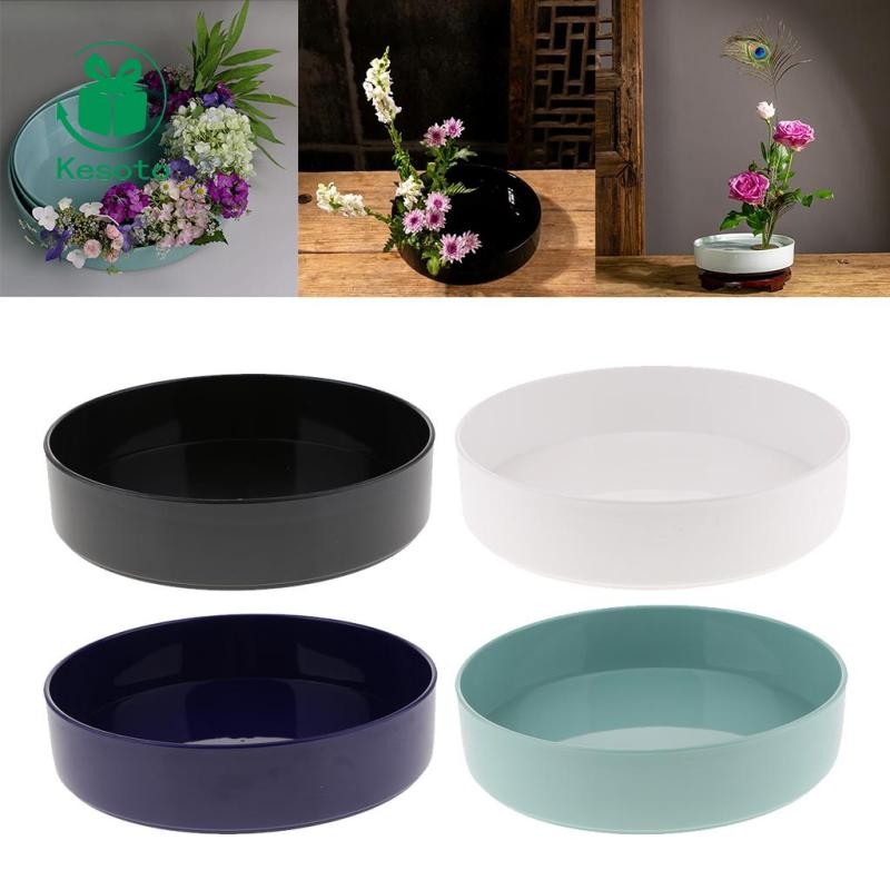 Bình hoa Kesoto Nhật Bản Ikebana SUIBAN Hình tròn / Nhựa / Chất lượng Nhật Bản