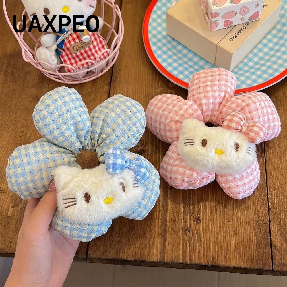 Nơ Scrunchies Hello Kitty có giãn, phù hợp bộ sưu tập Sanrio cho bé gái