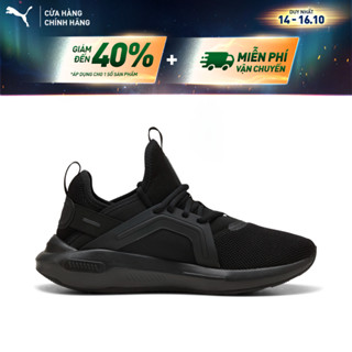 Giày Chạy Bộ PUMA Unisex Softride Enzo 5 Black-Cool Dark Gray Màu Đen