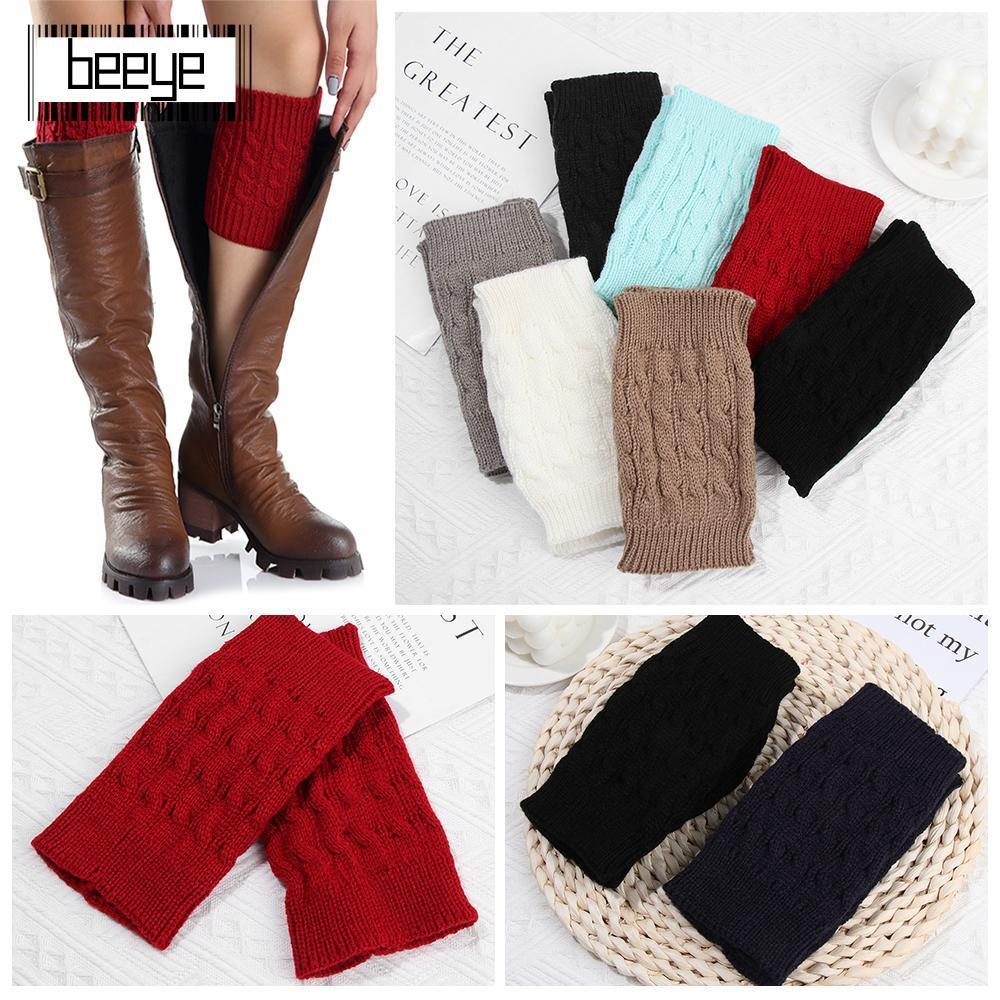 Tất Boot BEEYE Nữ Bé Gái Màu Trơn Boot Warmer