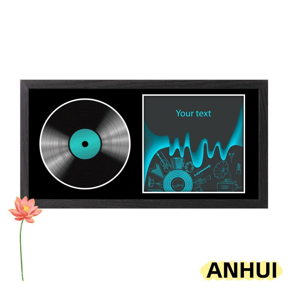 Khung trưng bày CD ANHUI, Màn hình để bàn bền bỉ Màn hình khung CD, Bộ sưu tập thủ công Giá treo tườ