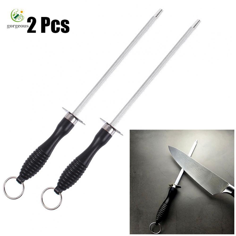 [FUXIN]2pcs Brand New Sharpening Rod New Arrival Professional 26 Cm / 10.23inch