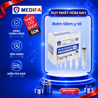 [Hộp 100 chiếc] Bơm tiêm y tế Vinahankook (1ml, 3ml, 5ml, 10ml)