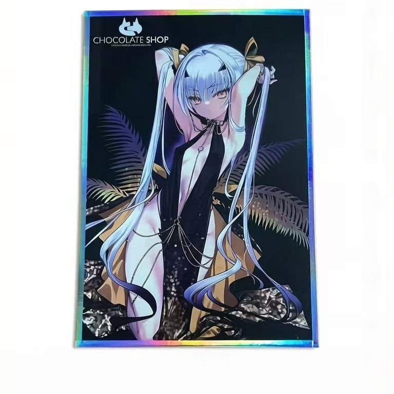 Tranh giấy Shikishi Melusine FGO bản dày cao cấp kích thước chuẩn triển lãm 12x18cm ảnh thẻ vẽ tay w