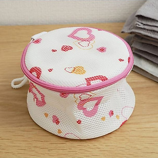 Túi giặt áo ngực, đồ lót cỡ vừa Aisen Nhật Bản 16x11cm LH041 nhập khẩu có dây kéo tiện lợi, 100% polyester không bị nhàu