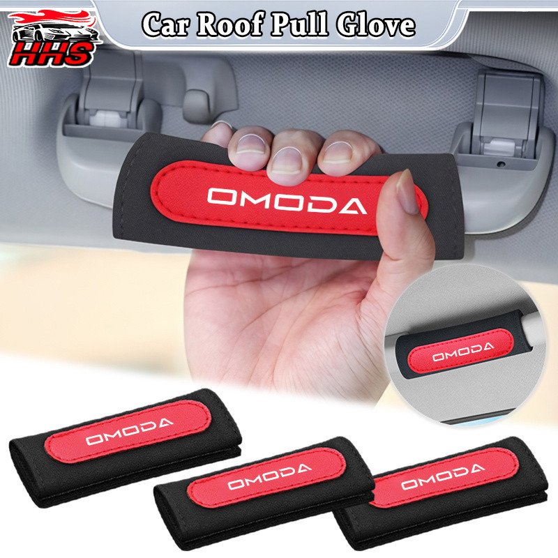 Omoda 5 E5 Xe Ô Tô Tay Cầm Găng Tay Bao Da Da Lộn Chống Trơn Trượt Mềm Sang Trọng Cửa Mái Tay Cầm Ba