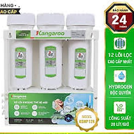 MÁY LỌC NƯỚC KANGAROO HYDROGEN KGHP12K - 12 LÕI MỚI 2025
