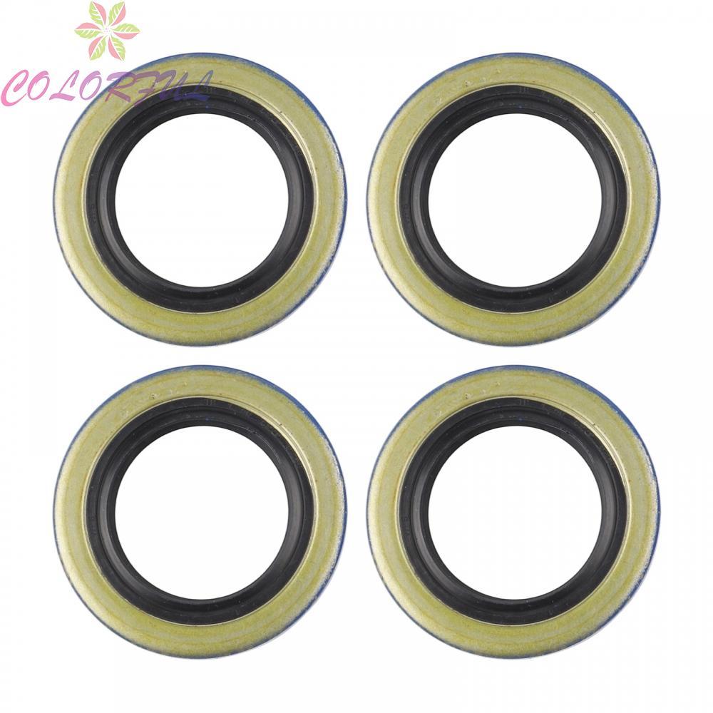 Oil Seal 1 25' X 1 98' 12192TB 4pcs Double Lip Seals Trailer Axles Seal