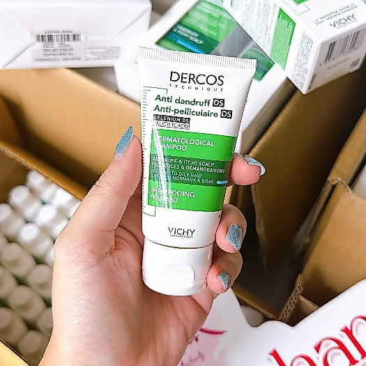 [Mini 50] Vichy - Dầu Gội Vichy Dercos Shampoo