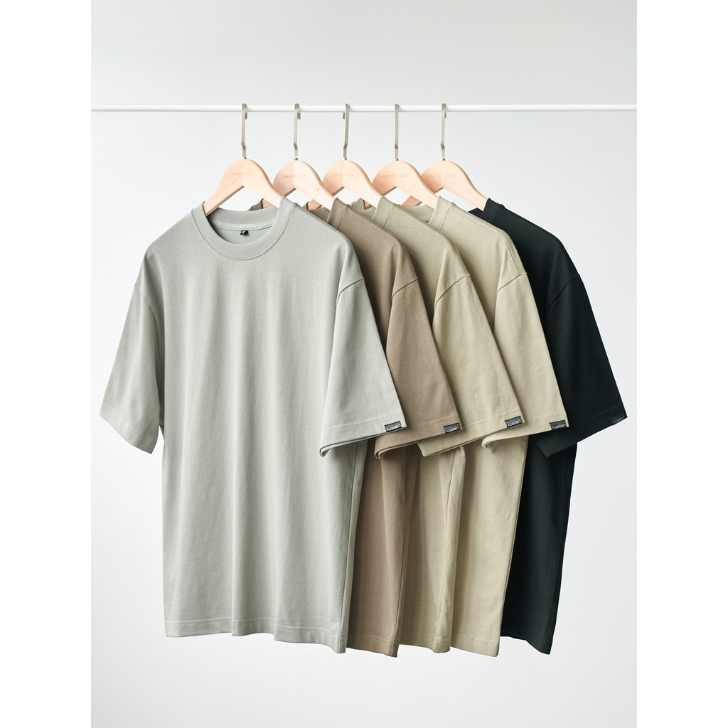 Liberty Kostume 280g Áo thun ngắn tay nặng nam nữ Cặp đôi phong cách Mỹ Xu hướng quốc gia Dòng núi Á