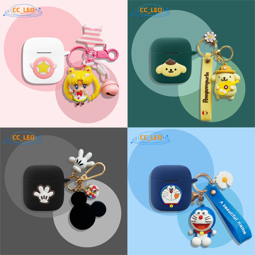 For Sennheiser ACCENTUM Open Case Silicone Soft Case Suitable for Sennheiser ACCENTUM Open Cute Snoo