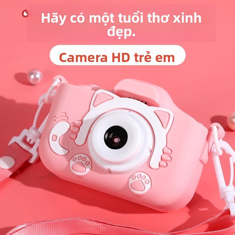 Máy ảnh trẻ em máy ảnh, video, chơi game, nghe nhạc, máy ảnh kỹ thuật số HD, quà tặng đồ chơi trẻ em