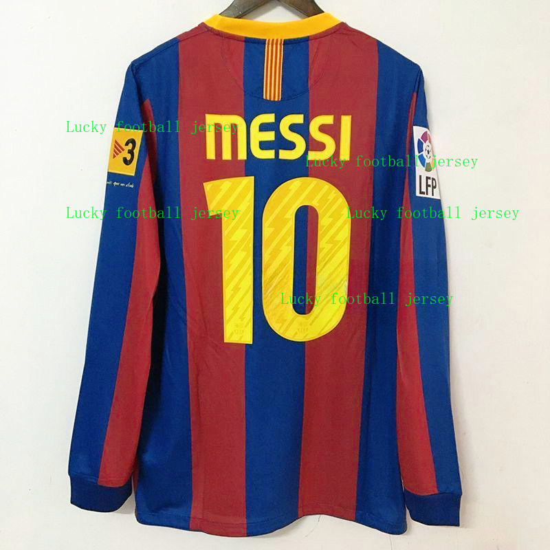 [Mới] Áo Retro Bóng Đá Cổ Điển Barcelona 2010-2011 - jersey của Messi